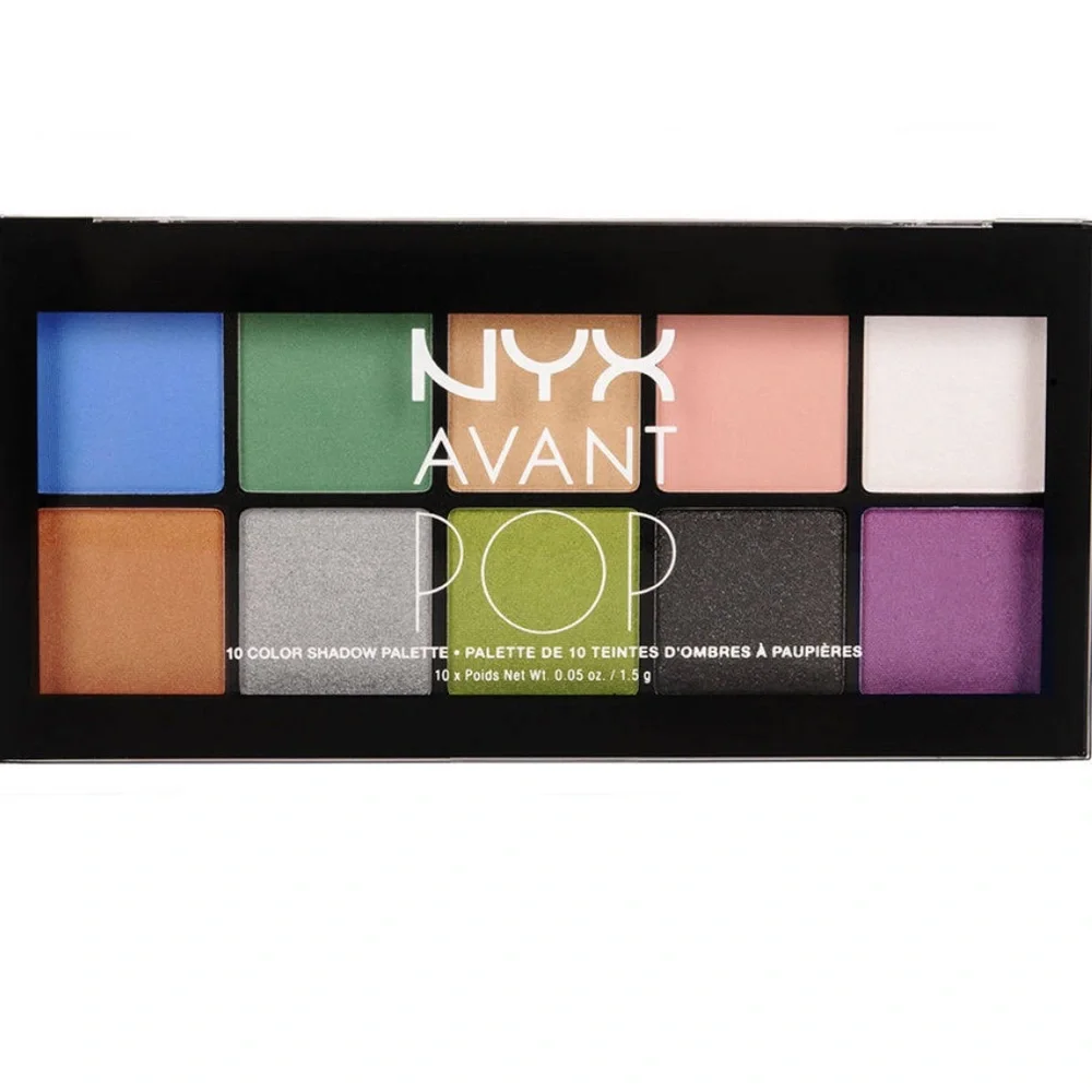 NYX Avant Pop Art Throb Eyeshadow Palette - Picture 1 of 4